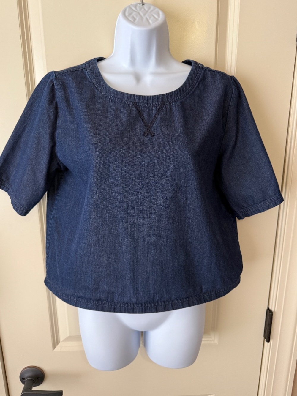 J Brand Denim Crop Top size Medium